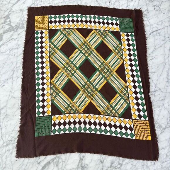 Accessories - Vintage 60’s - 70’s Scarf Neck Tie Accessory 25x31”